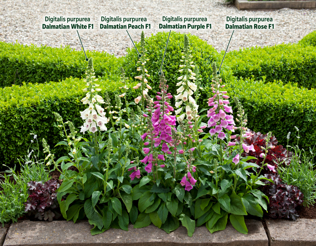 Digitalis purpurea Dalmatian Peach F1 | Foxglove