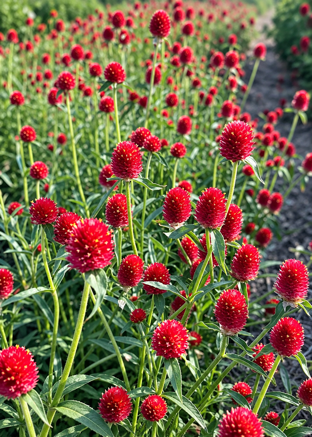 Gomphrena QIS® Orange | Gomphrena haageana semillas
