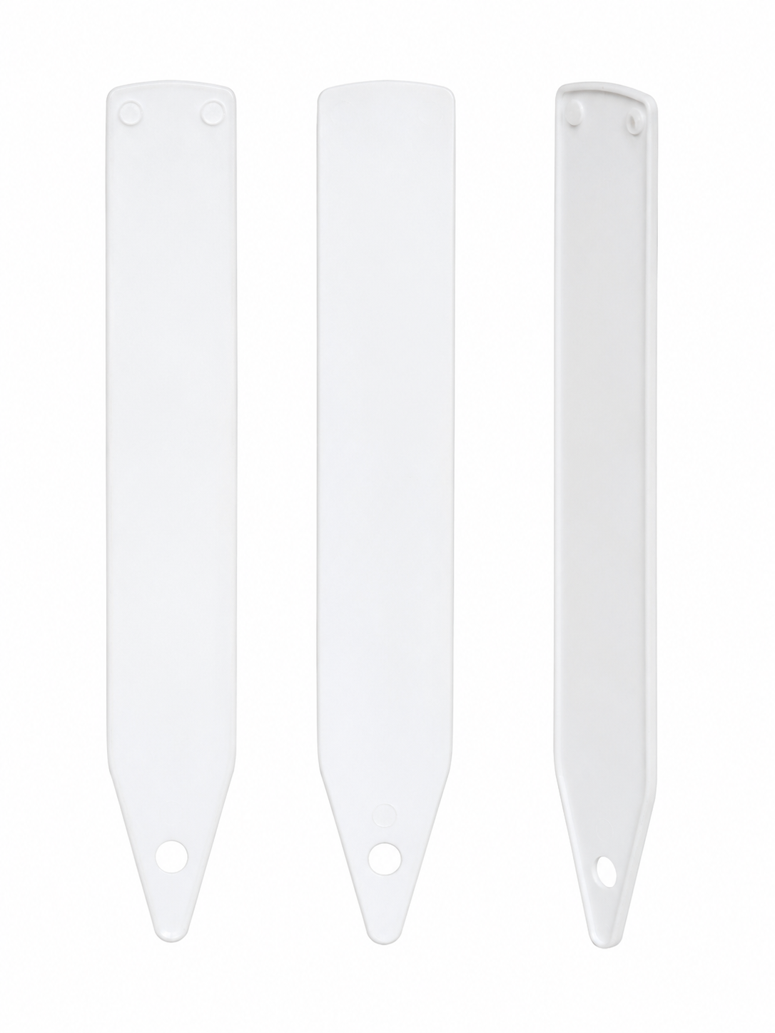 Classic White Plant Labels | 25 pcs therapyofflowers.com