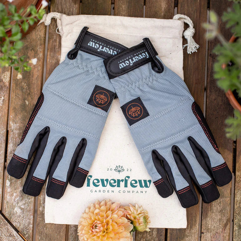 Women's Gardening Gloves | Feverfew Cornflower | Comfortable