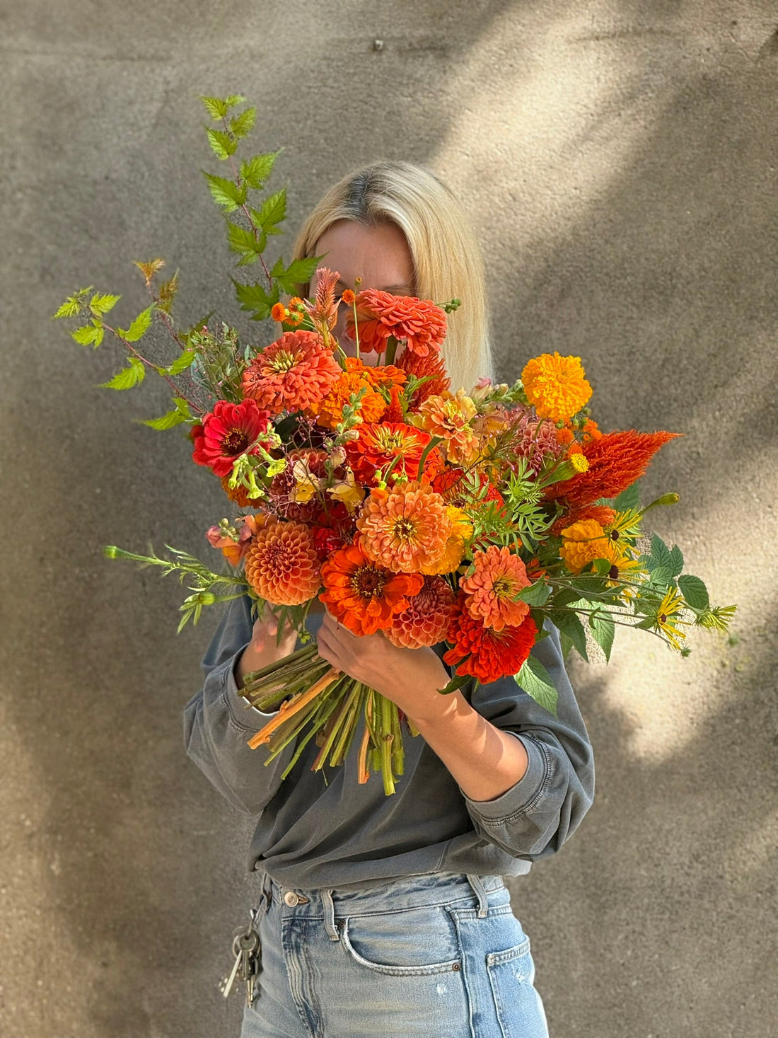 Bold Orange Juice Bouquet — A Burst of Sunshine and Energy