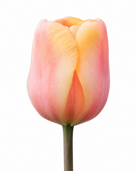 Tulip Apricot Foxx | Mid Spring Triumph Tulip therapyofflowers.com