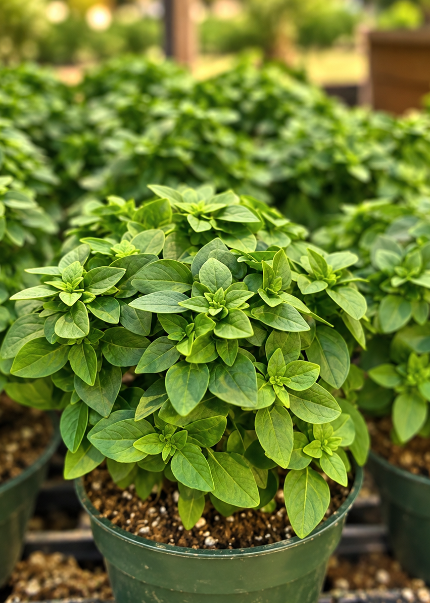 Базилик The Kitchen Minis™ Bonsai | Ocimum basilicum | Компактный Греческий Базилик