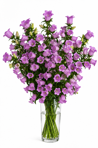 Campanula medium Campana Lilac F1 | Bellflower | Pelleted therapyofflowers.com