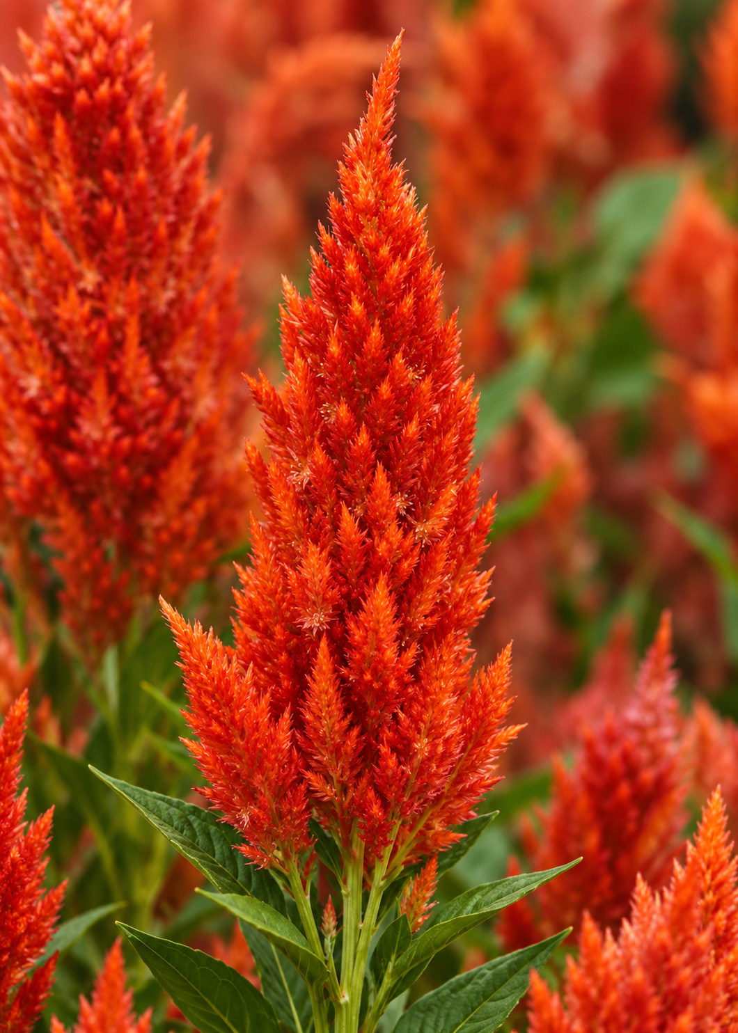 Celosia Sunday™ Bright Orange | Celosia plumosa | Feather Celosia | Cut Flower