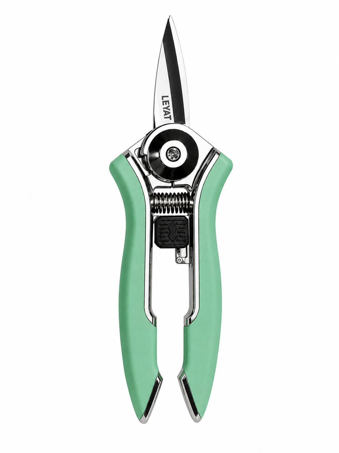 Garden Snips Leyat Happy Line Emerald | Stainless Steel Flower Pruning Snips Leyat
