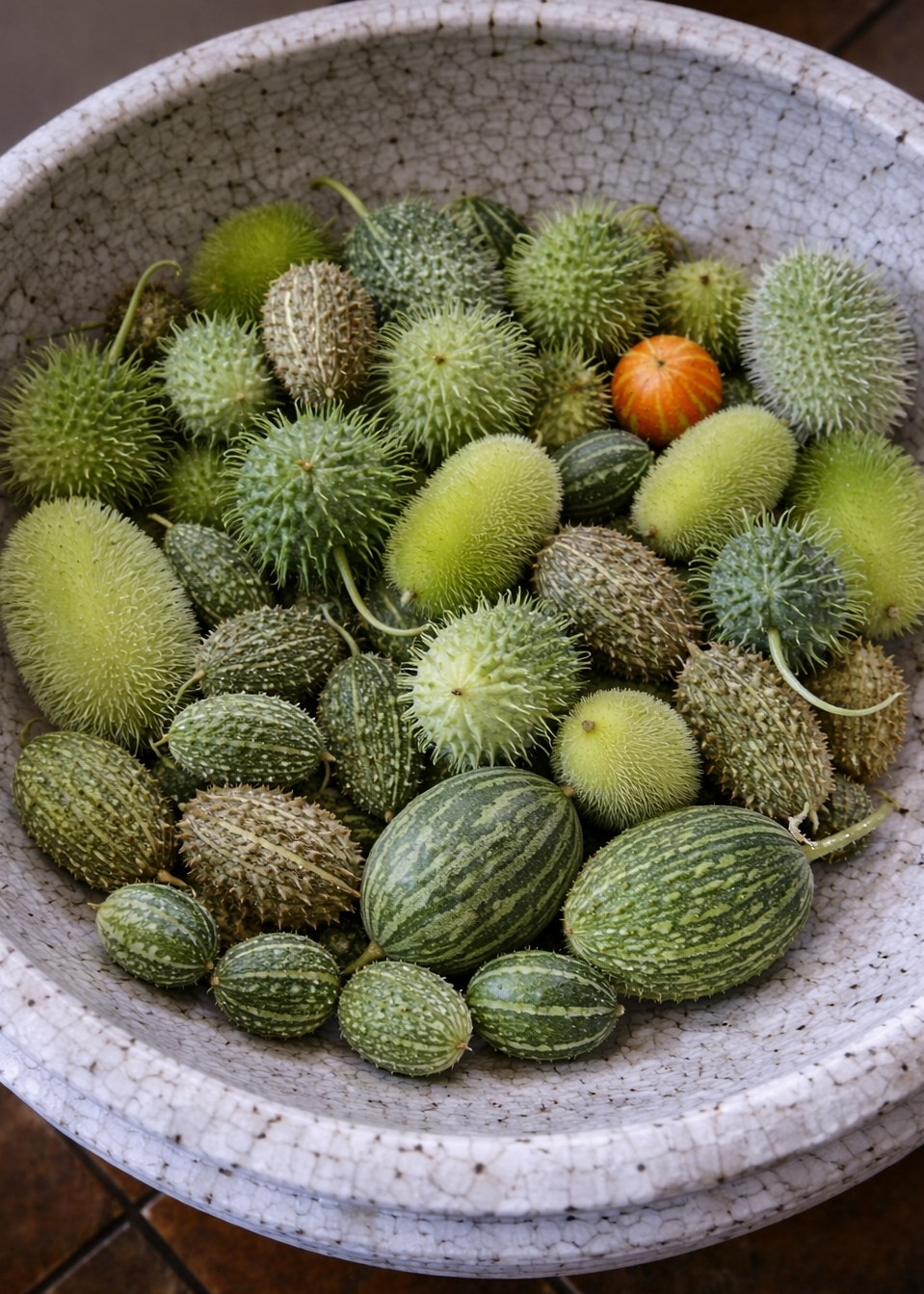 Cucumis species Deco-Fruits Mix | Ornamental Cucumbers | 8 Species therapyofflowers.com