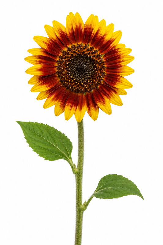 Helianthus annuus Ring of Fire | Sunflower therapyofflowers.com
