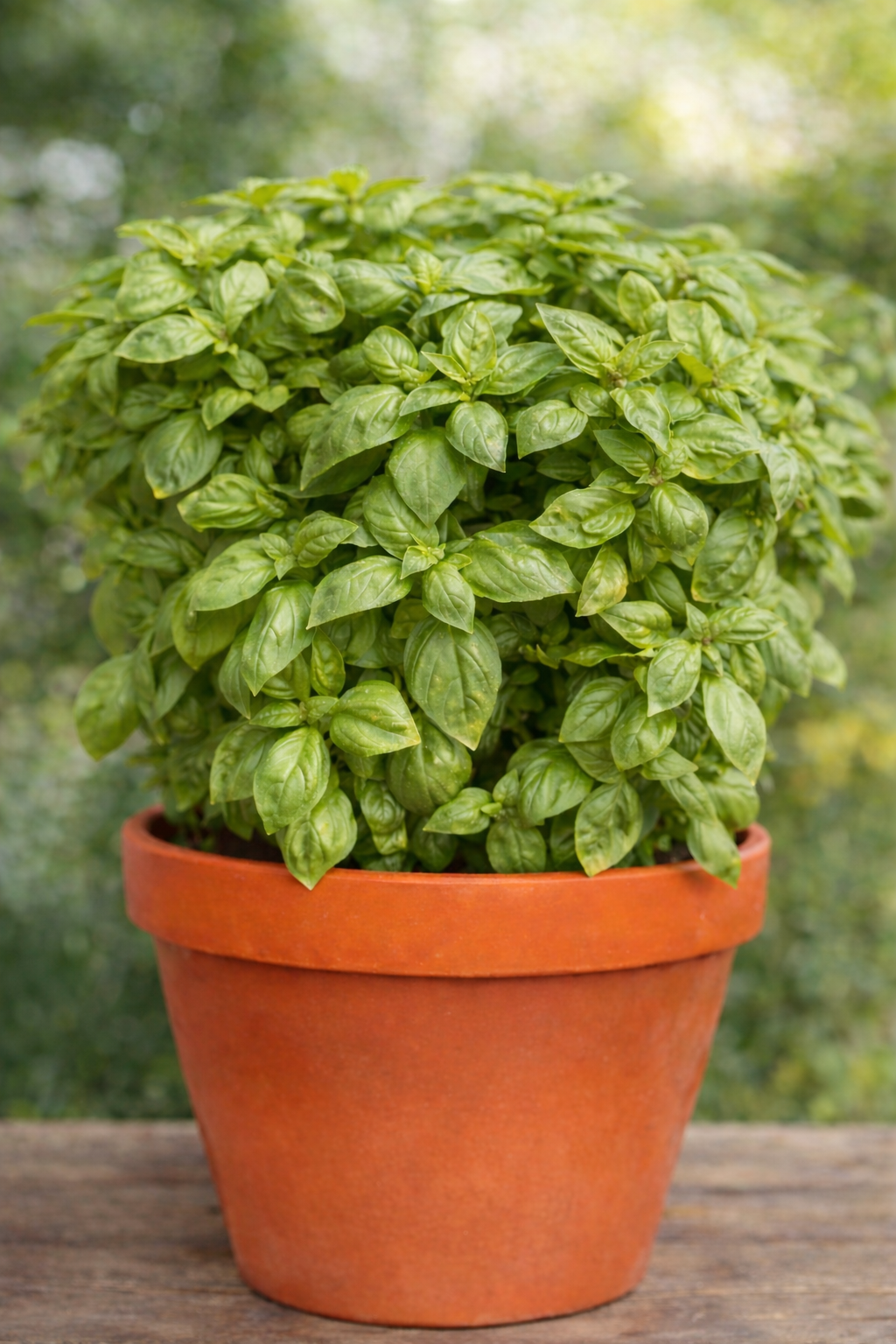 Everleaf Genovese Basil | Ocimum basilicum therapyofflowers.com