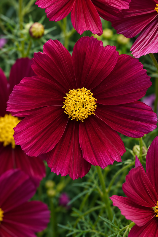 Cosmos bipinnatus Sonata™ Purple Shade | Compact Pot Flower