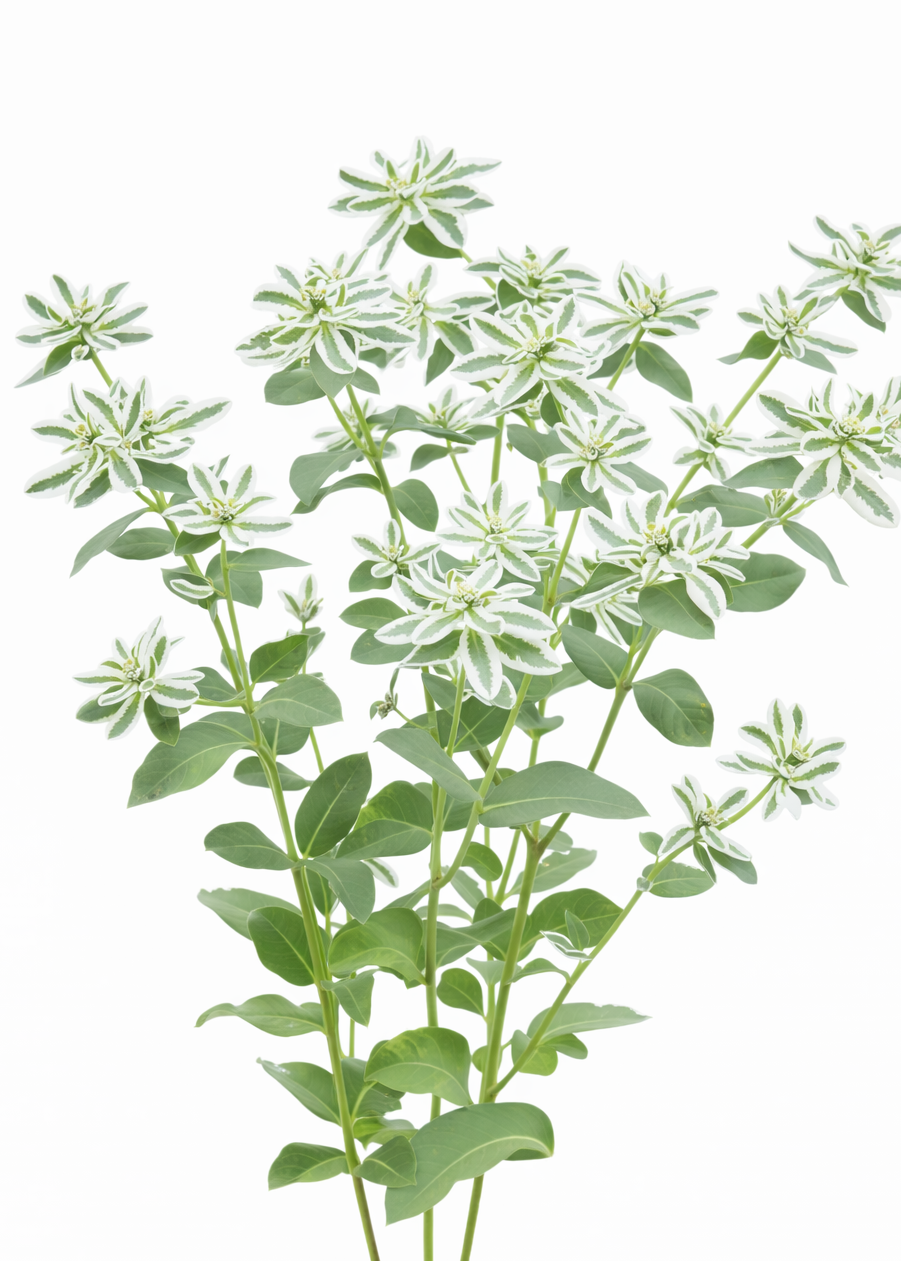 Euphorbia marginata Mountain snow | Snow-on-the-Mountains therapyofflowers.com