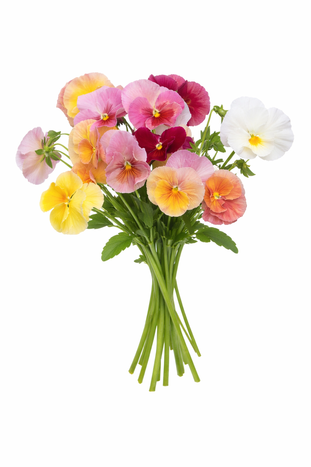 Viola x wittrockiana Imperial™ Antique Shades F1 | Pansy therapyofflowers.com