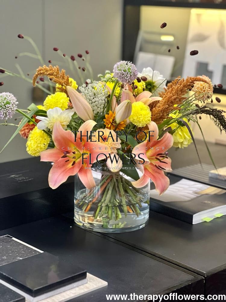 Amaranthus cruentus Hot Biscuits - therapyofflowers.comflowers