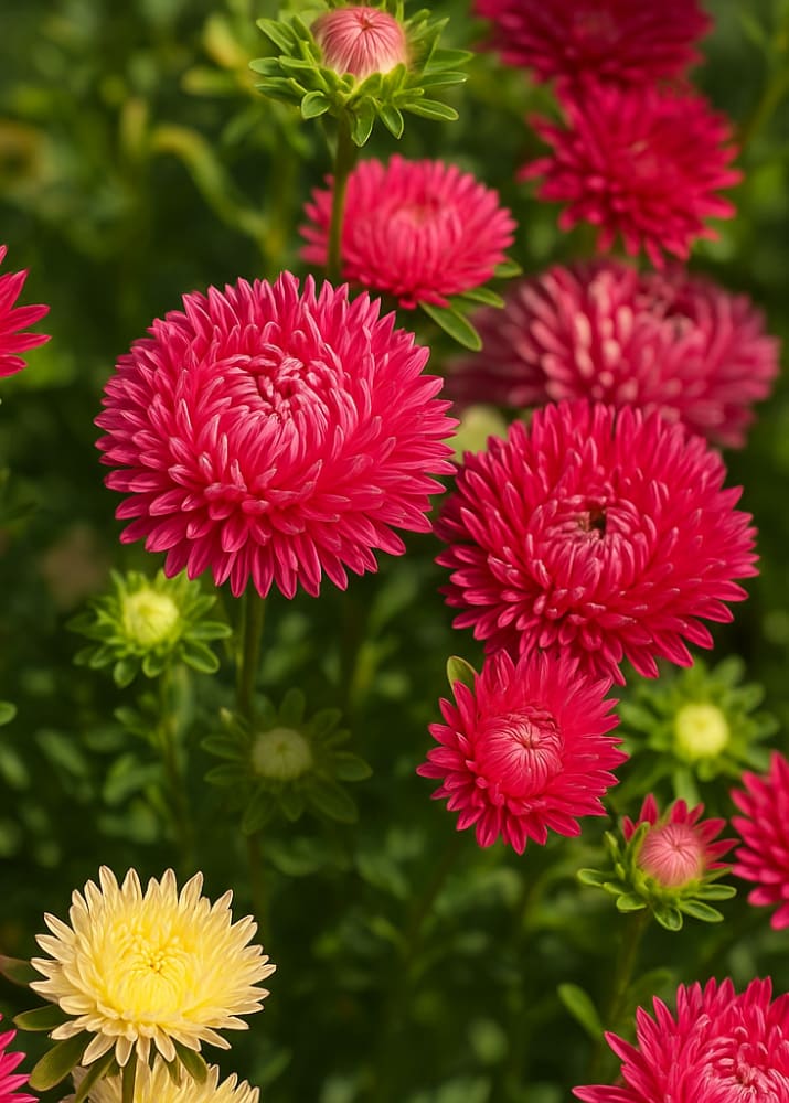 Aster NEW Syringa Terra-cotta therapyofflowers.com