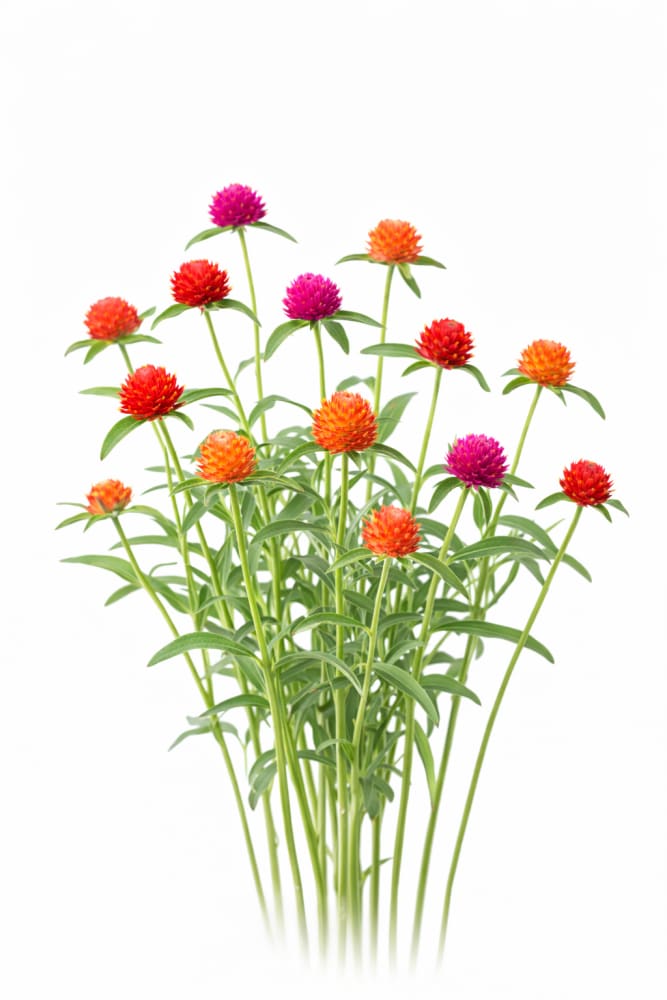 Gomphrena haageana QIS® Formula Mix | Rio Grande Globe Amaranth | Cut Flower - 50 seeds / 30 - 60 cm - Seeds