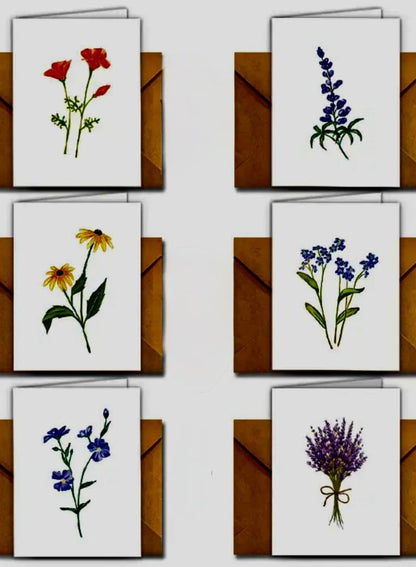 Greeting card - For Flower Lowers therapyofflowers.com
