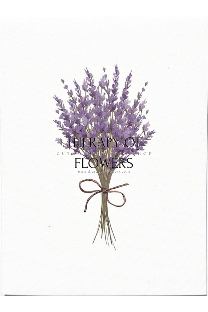 Greeting card - For Flower Lowers therapyofflowers.com